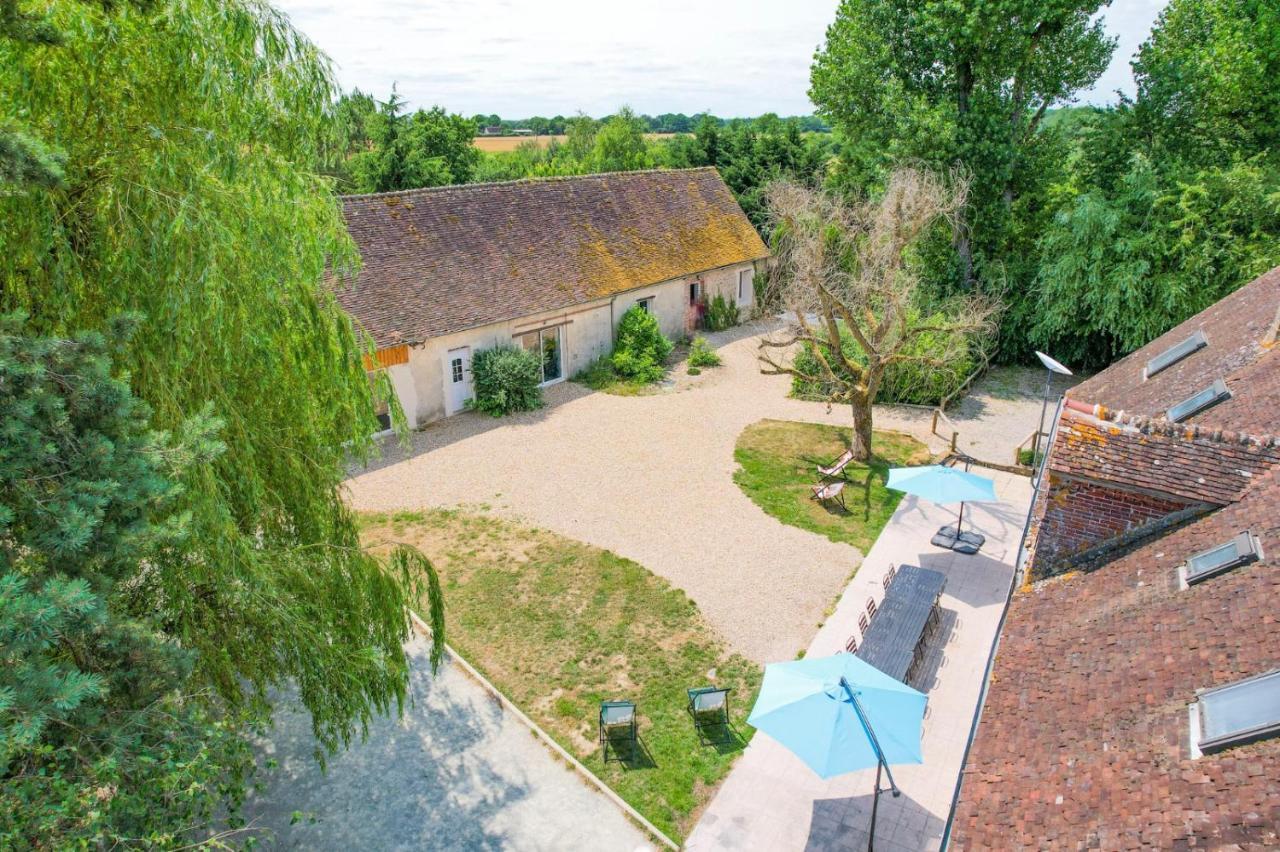Crazy Villa Champs Corons 61 - Interior Heated Pool - 2H From Paris - 30P Les Menus Экстерьер фото