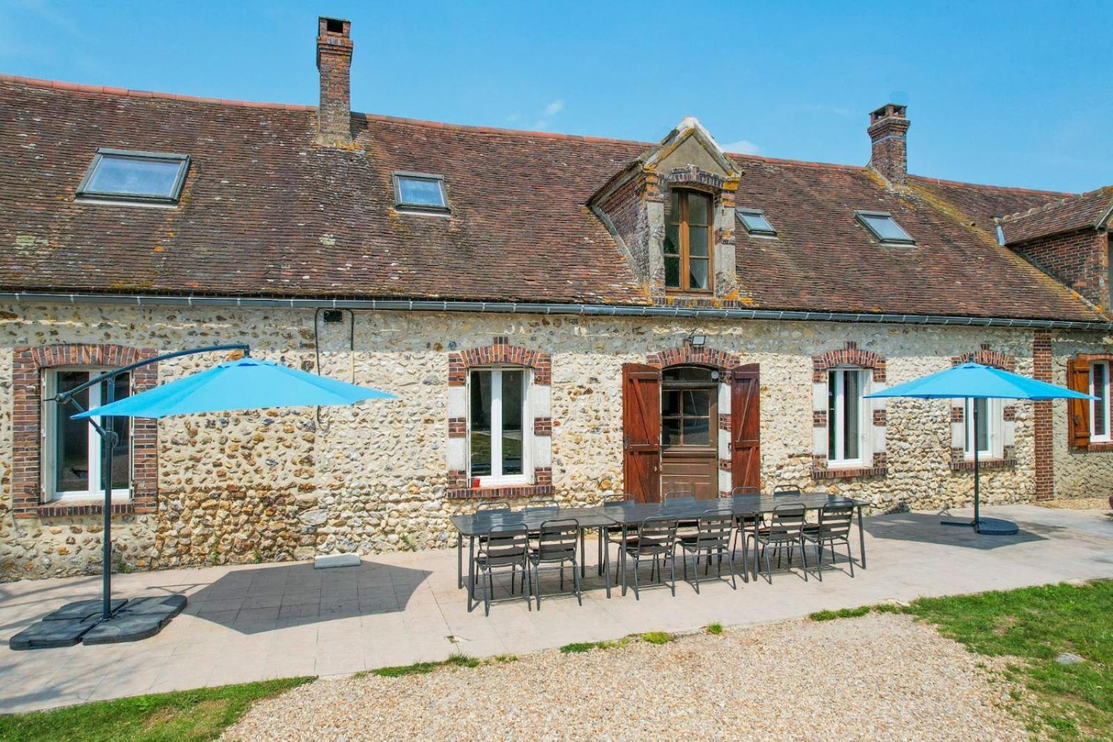 Crazy Villa Champs Corons 61 - Interior Heated Pool - 2H From Paris - 30P Les Menus Экстерьер фото
