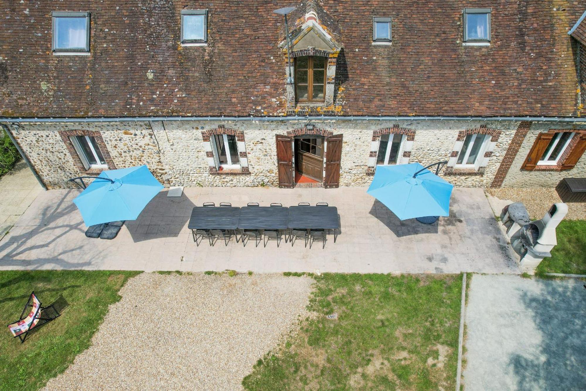 Crazy Villa Champs Corons 61 - Interior Heated Pool - 2H From Paris - 30P Les Menus Экстерьер фото