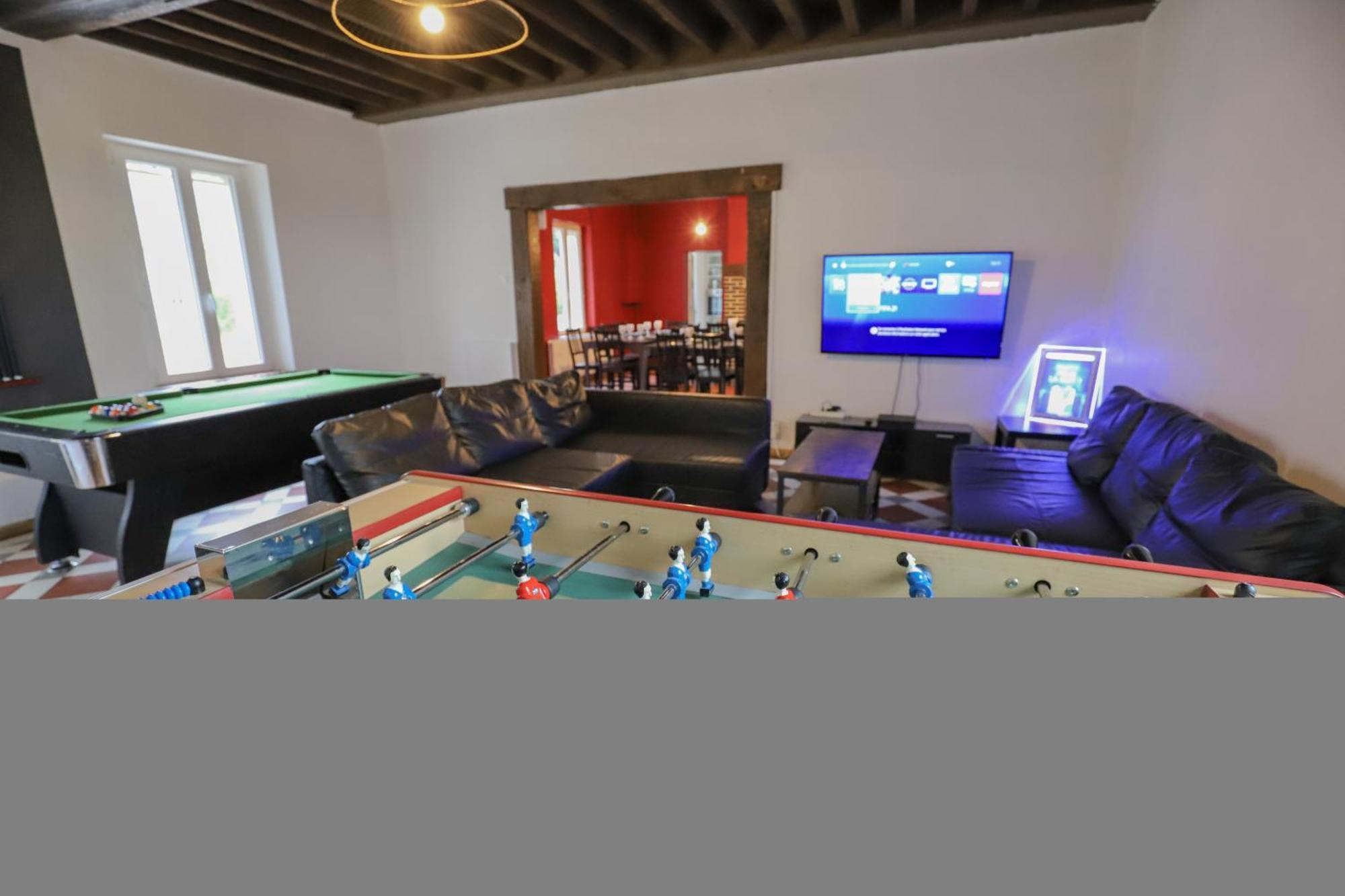 Crazy Villa Champs Corons 61 - Interior Heated Pool - 2H From Paris - 30P Les Menus Экстерьер фото