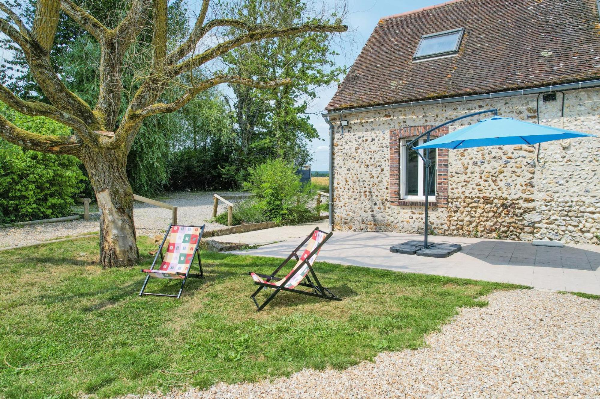 Crazy Villa Champs Corons 61 - Interior Heated Pool - 2H From Paris - 30P Les Menus Экстерьер фото