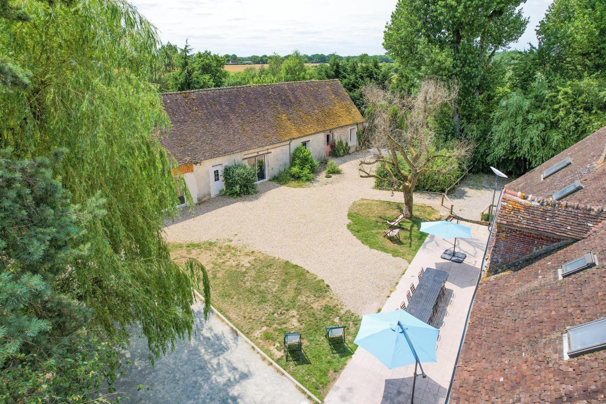 Crazy Villa Champs Corons 61 - Interior Heated Pool - 2H From Paris - 30P Les Menus Экстерьер фото