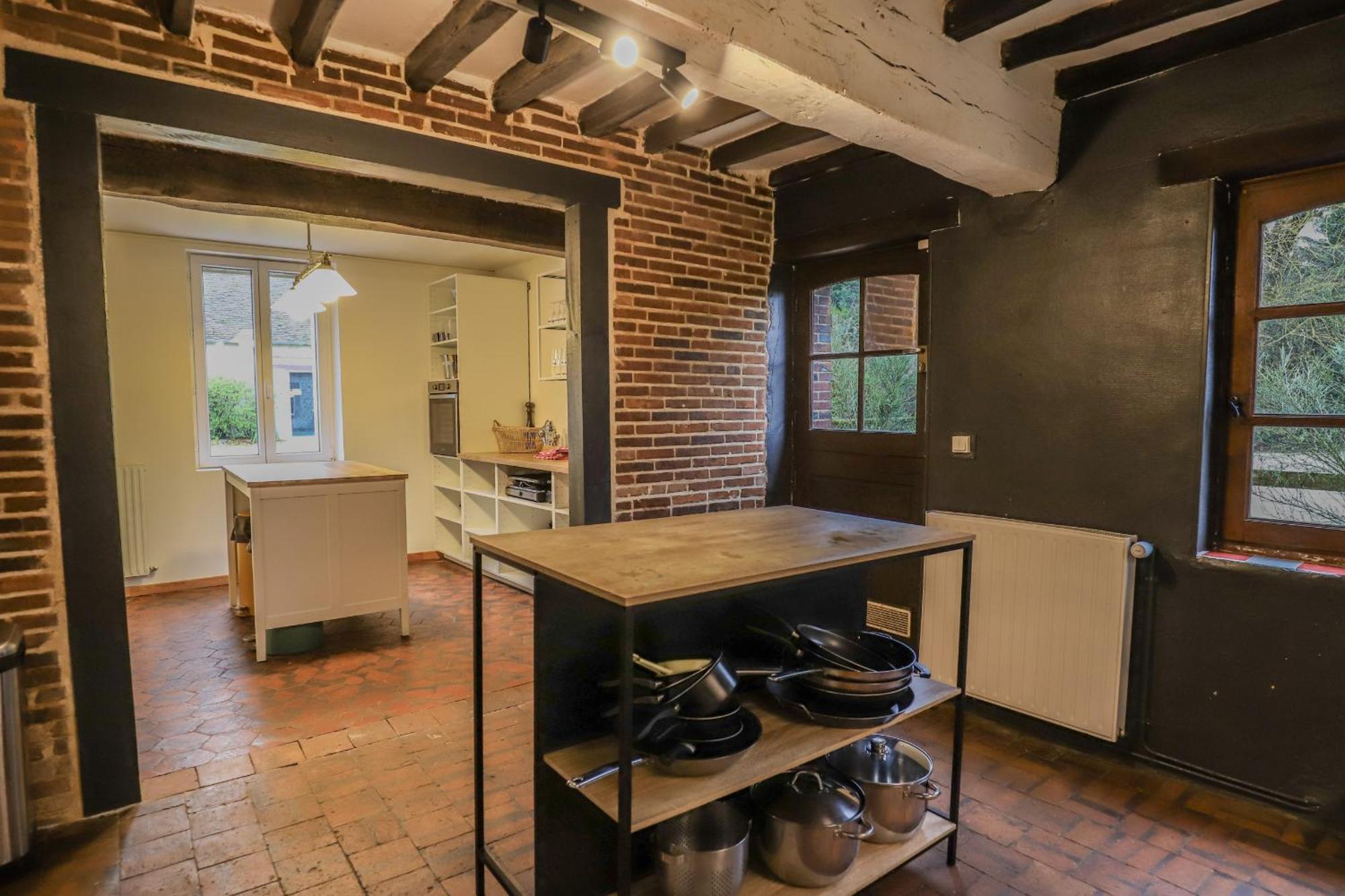 Crazy Villa Champs Corons 61 - Interior Heated Pool - 2H From Paris - 30P Les Menus Экстерьер фото